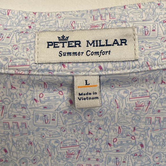 Peter Millar TPC Tampa Bay Men’s Golf Polo. Brand new, never worn. Size Large. - Picture 3 of 4